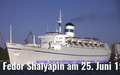 Fedor Shalyapin am 25. Juni 1994 in Hamburg