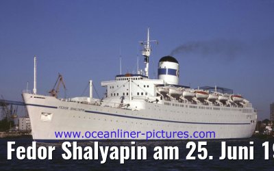 Fedor Shalyapin am 25. Juni 1994 in Hamburg