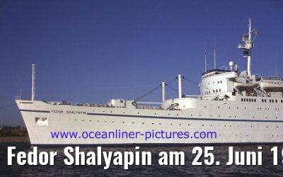 Fedor Shalyapin am 25. Juni 1994 in Hamburg