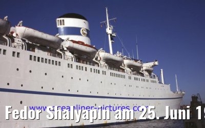 Fedor Shalyapin am 25. Juni 1994 in Hamburg