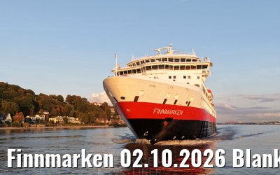 Finnmarken 02.10.2026 Blankenese