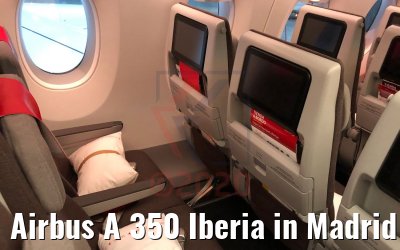 Airbus A 350 Iberia in Madrid