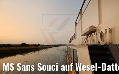 MS Sans Souci auf Wesel-Datteln-Kanal 29.06.2021
