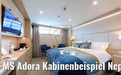 MS Adora Kabinenbeispiel Neptundeck Kabine 108