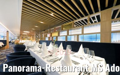 Panorama-Restaurant MS Adora abends