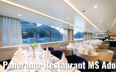 Panorama-Restaurant MS Adora abends