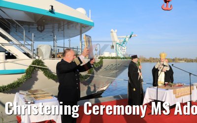 Christening Ceremony MS Adora 30.03.2019 Vienna