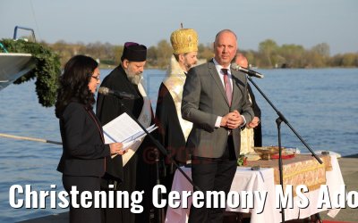 Christening Ceremony MS Adora Vienna 30.03.2019