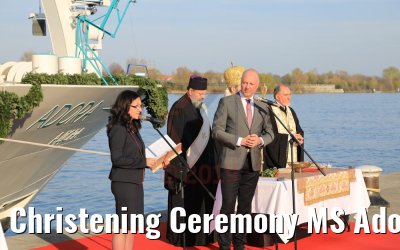Christening Ceremony MS Adora Vienna 30.03.2019