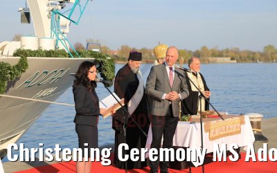 Christening Ceremony MS Adora Vienna 30.03.2019