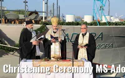 Christening Ceremony MS Adora Vienna 30.03.2019