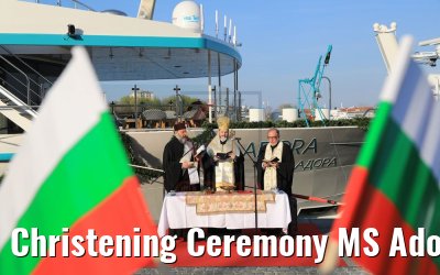 Christening Ceremony MS Adora Vienna 30.03.2019