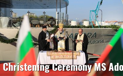 Christening Ceremony MS Adora Vienna 30.03.2019