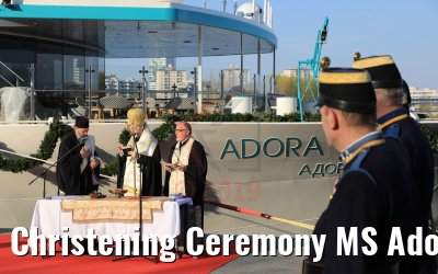 Christening Ceremony MS Adora Vienna 30.03.2019