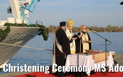 Christening Ceremony MS Adora Vienna 30.03.2019