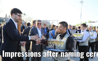 Impressions after naming ceremony MS Adora 30.03.2019 Vienna