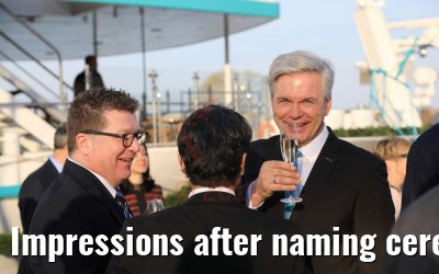 Impressions after naming ceremony MS Adora 30.03.2019 Vienna