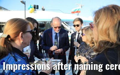 Impressions after naming ceremony MS Adora 30.03.2019 Vienna