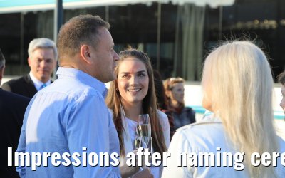 Impressions after naming ceremony MS Adora 30.03.2019 Vienna