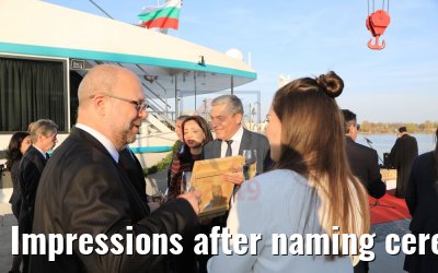 Impressions after naming ceremony MS Adora 30.03.2019 Vienna