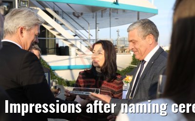 Impressions after naming ceremony MS Adora 30.03.2019 Vienna