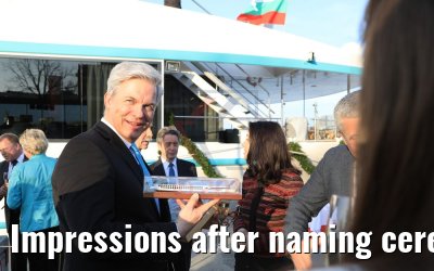 Impressions after naming ceremony MS Adora 30.03.2019 Vienna
