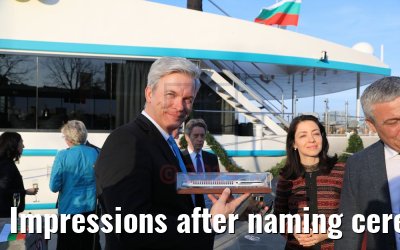 Impressions after naming ceremony MS Adora 30.03.2019 Vienna