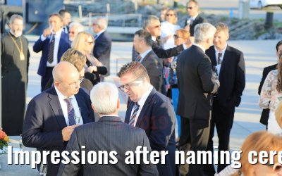 Impressions after naming ceremony MS Adora 30.03.2019 Vienna