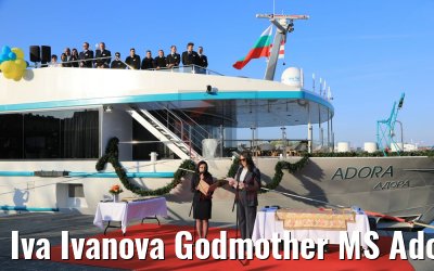 Iva Ivanova Godmother MS Adora 30.03.2019