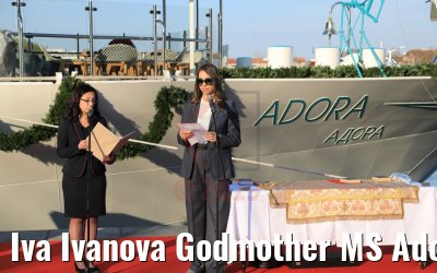 Iva Ivanova Godmother MS Adora 30.03.2019