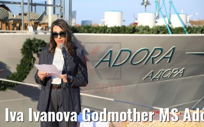 Iva Ivanova Godmother MS Adora 30.03.2019