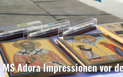 MS Adora Impressionen vor der Taufe 30.03.2019 Wien