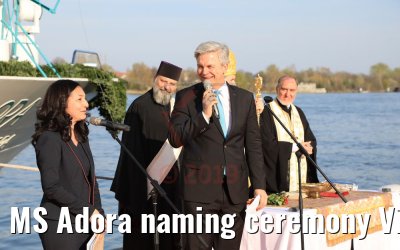 MS Adora naming ceremony Vienna 30.03.2019