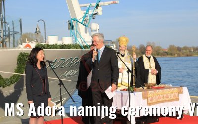 MS Adora naming ceremony Vienna 30.03.2019