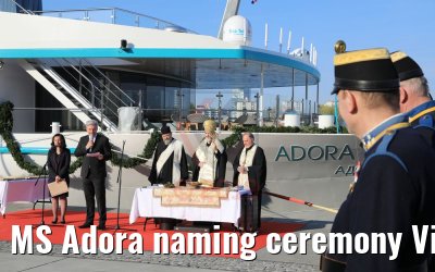 MS Adora naming ceremony Vienna 30.03.2019