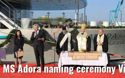 MS Adora naming ceremony Vienna 30.03.2019