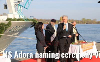 MS Adora naming ceremony Vienna 30.03.2019
