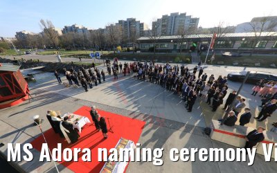 MS Adora naming ceremony Vienna 30.03.2019
