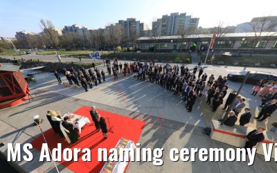 MS Adora naming ceremony Vienna 30.03.2019