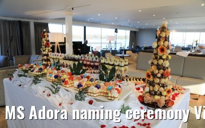MS Adora naming ceremony Vienna 30.03.2019