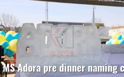 MS Adora pre dinner naming ceremony 30.03.2019