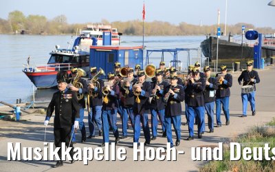 Musikkapelle Hoch- und Deutschmeister Taufe MS Adora Wien 30.03.2019