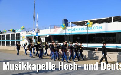 Musikkapelle Hoch- und Deutschmeister Taufe MS Adora Wien 30.03.2019