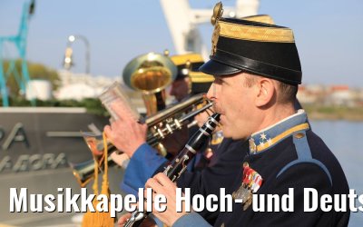 Musikkapelle Hoch- und Deutschmeister Taufe MS Adora Wien 30.03.2019