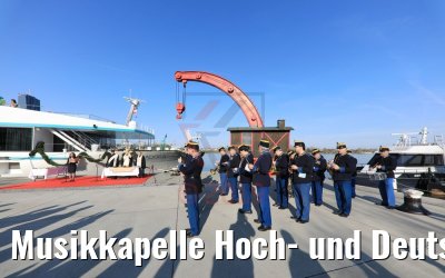 Musikkapelle Hoch- und Deutschmeister Taufe MS Adora Wien 30.03.2019