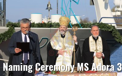 Naming Ceremony MS Adora 30.03.2019 Wien