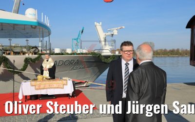 Oliver Steuber und Jürgen Saupe MS Adora 30.03.2019