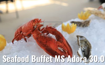 Seafood Buffet MS Adora 30.03.2019