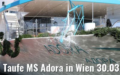Taufe MS Adora in Wien 30.03.2019