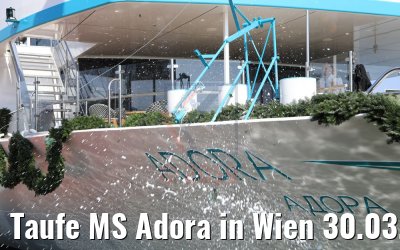 Taufe MS Adora in Wien 30.03.2019